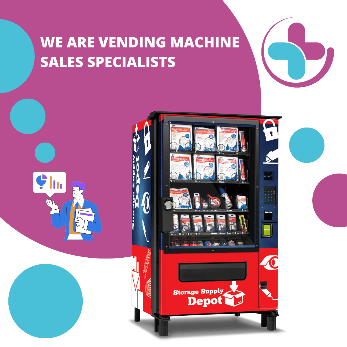 We Are Specialists in Vending Machine Sales eVending