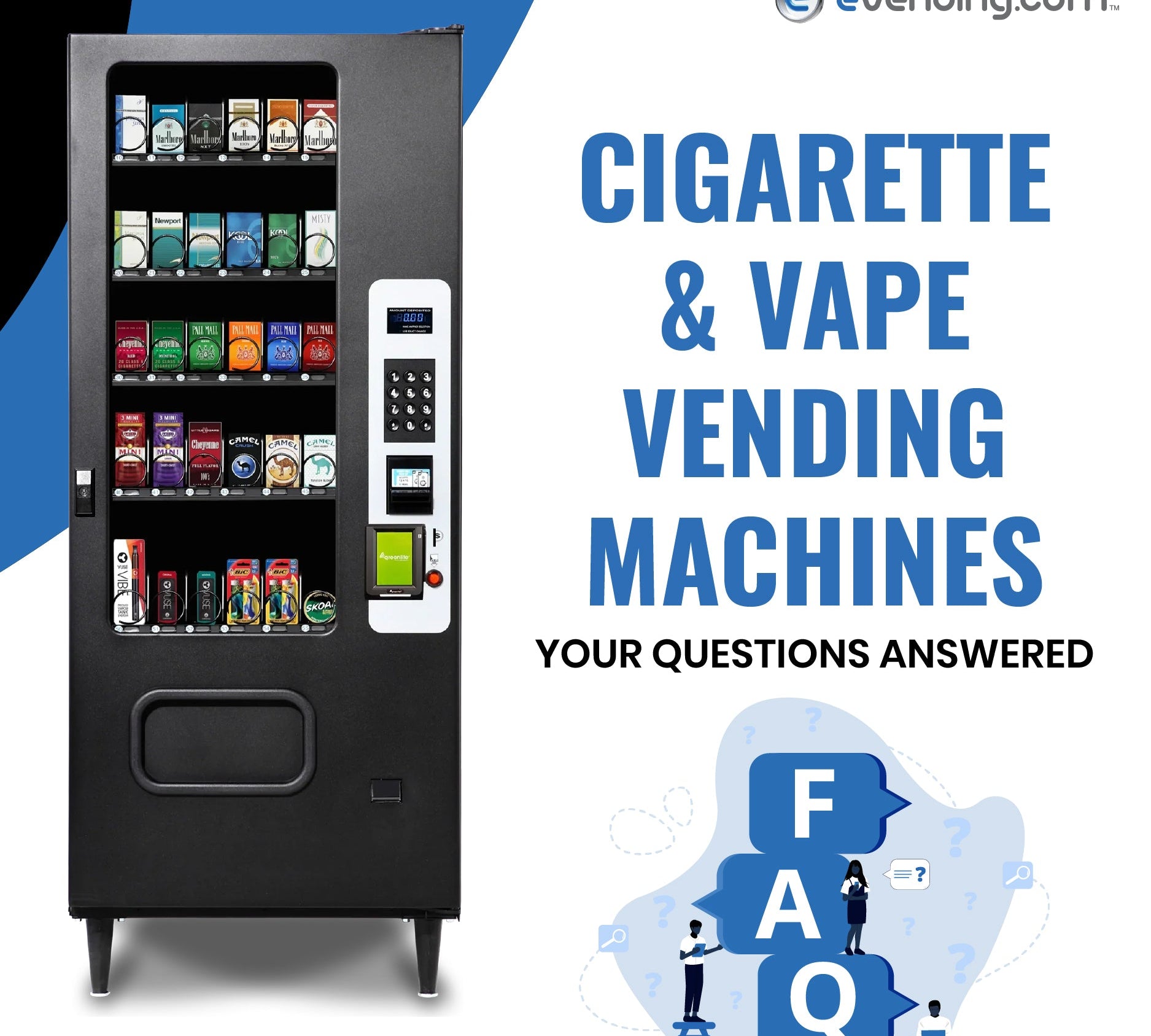Cigarette & Vape Vending Machines: Your Questions Answered