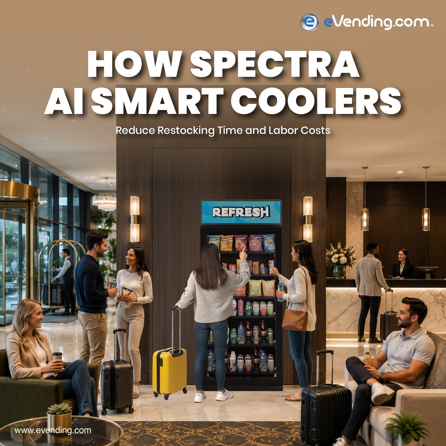 How Spectra AI Smart Coolers Reduce Restocking Time and Labor Costs