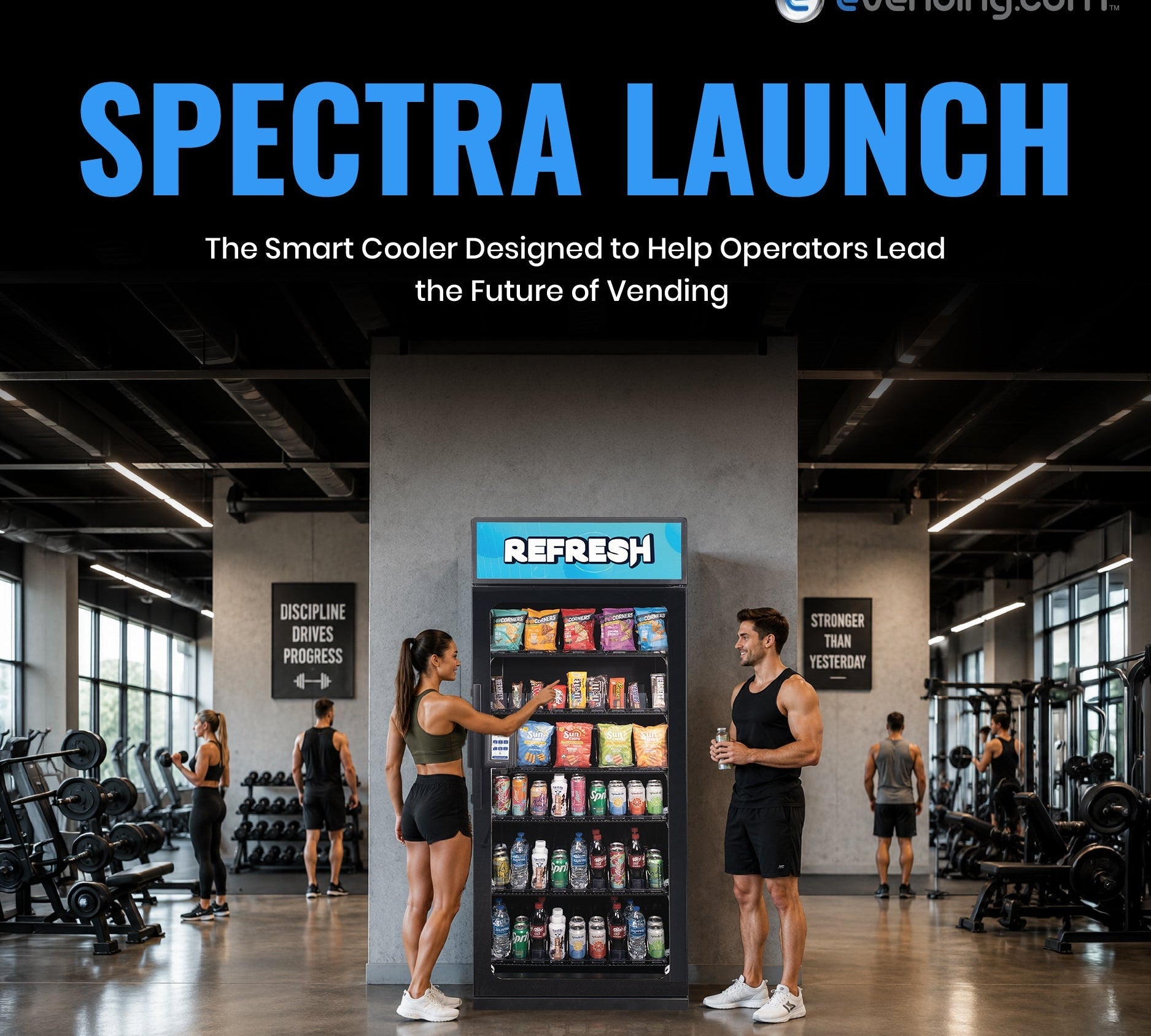 Spectra Launch: The Smart Cooler Designed to Help Operators Lead the Future of Vending