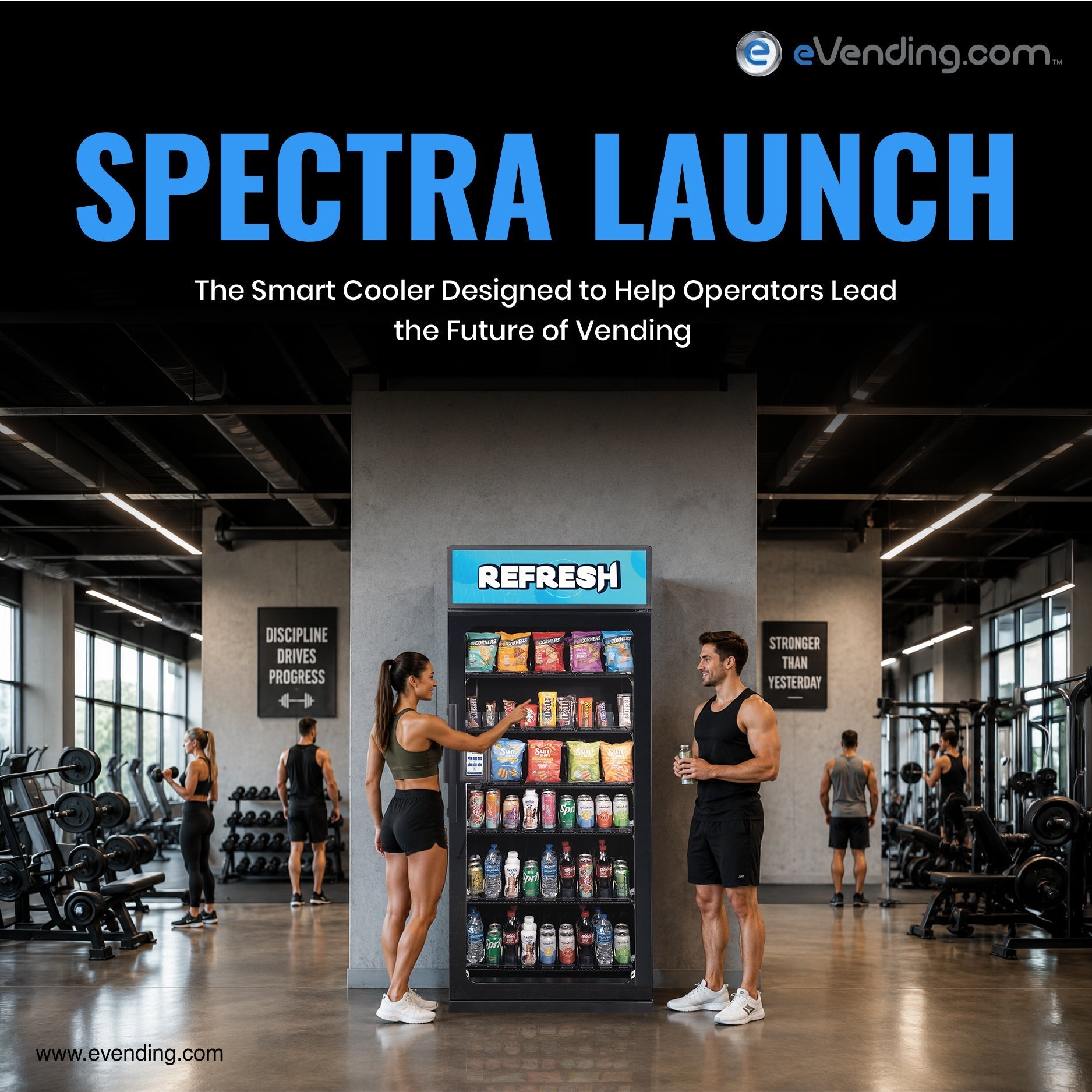 Spectra Launch: The Smart Cooler Designed to Help Operators Lead the Future of Vending