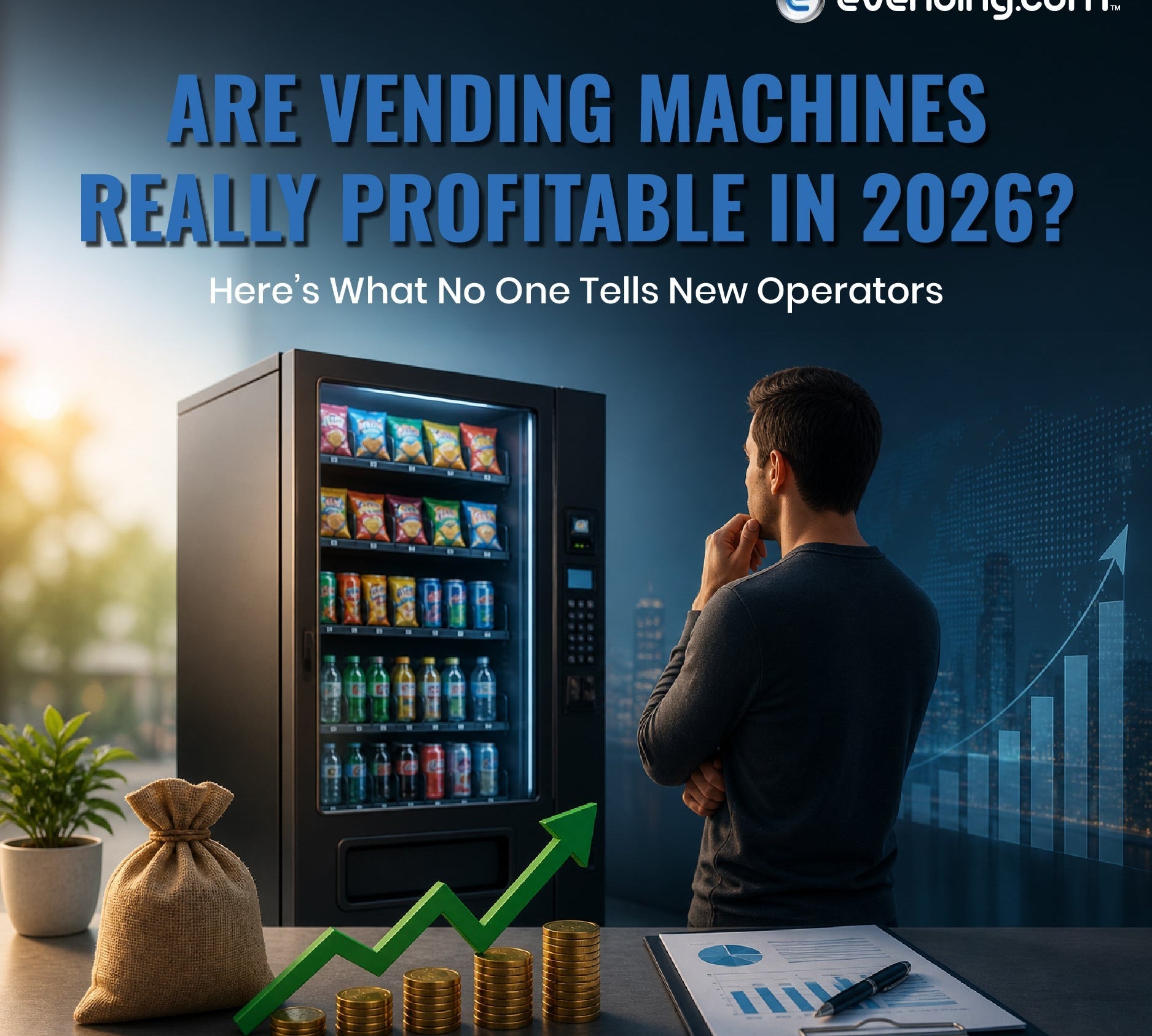 Are Vending Machines Really Profitable in 2026? Here’s What No One Tells New Operators