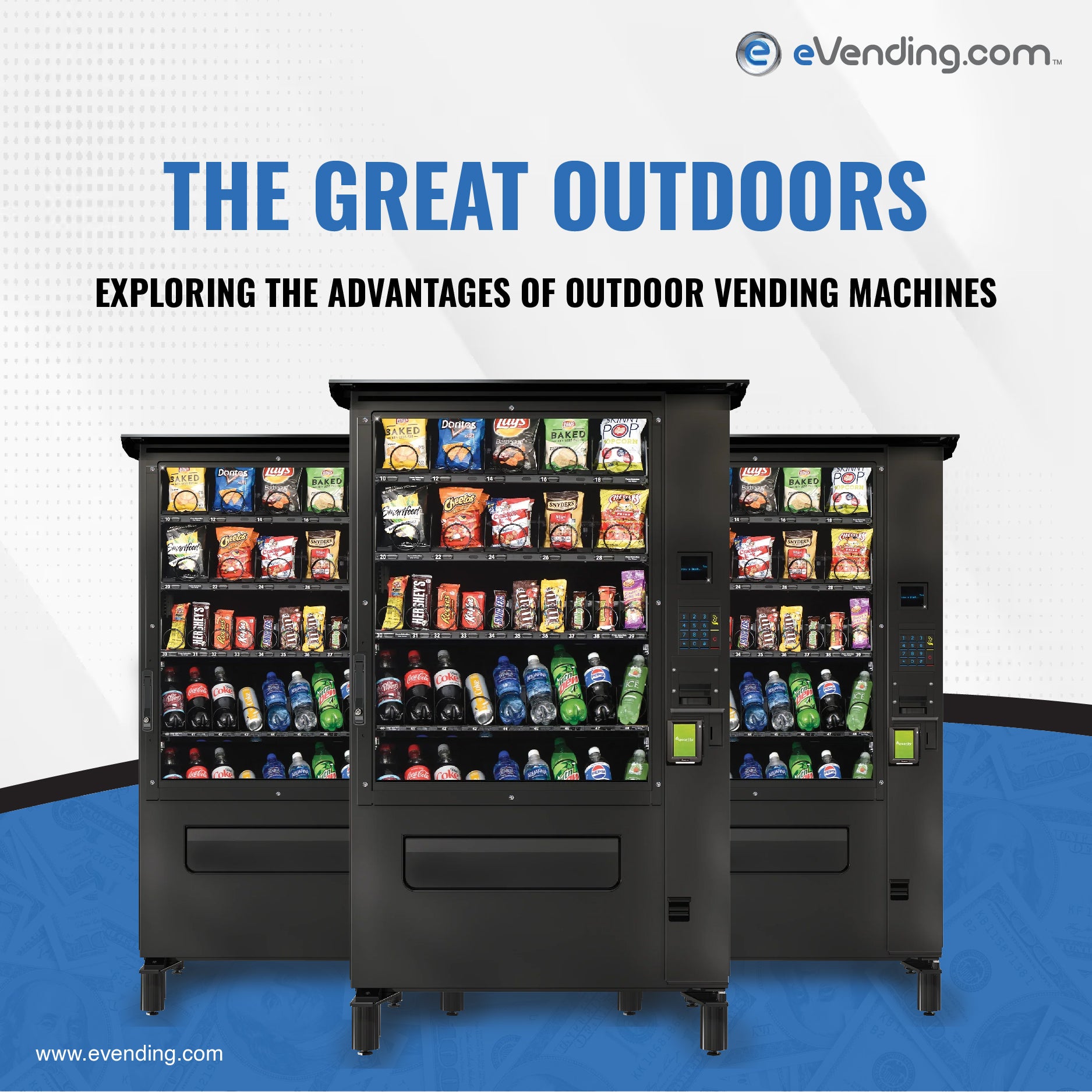 Outdoor vending machine benefits