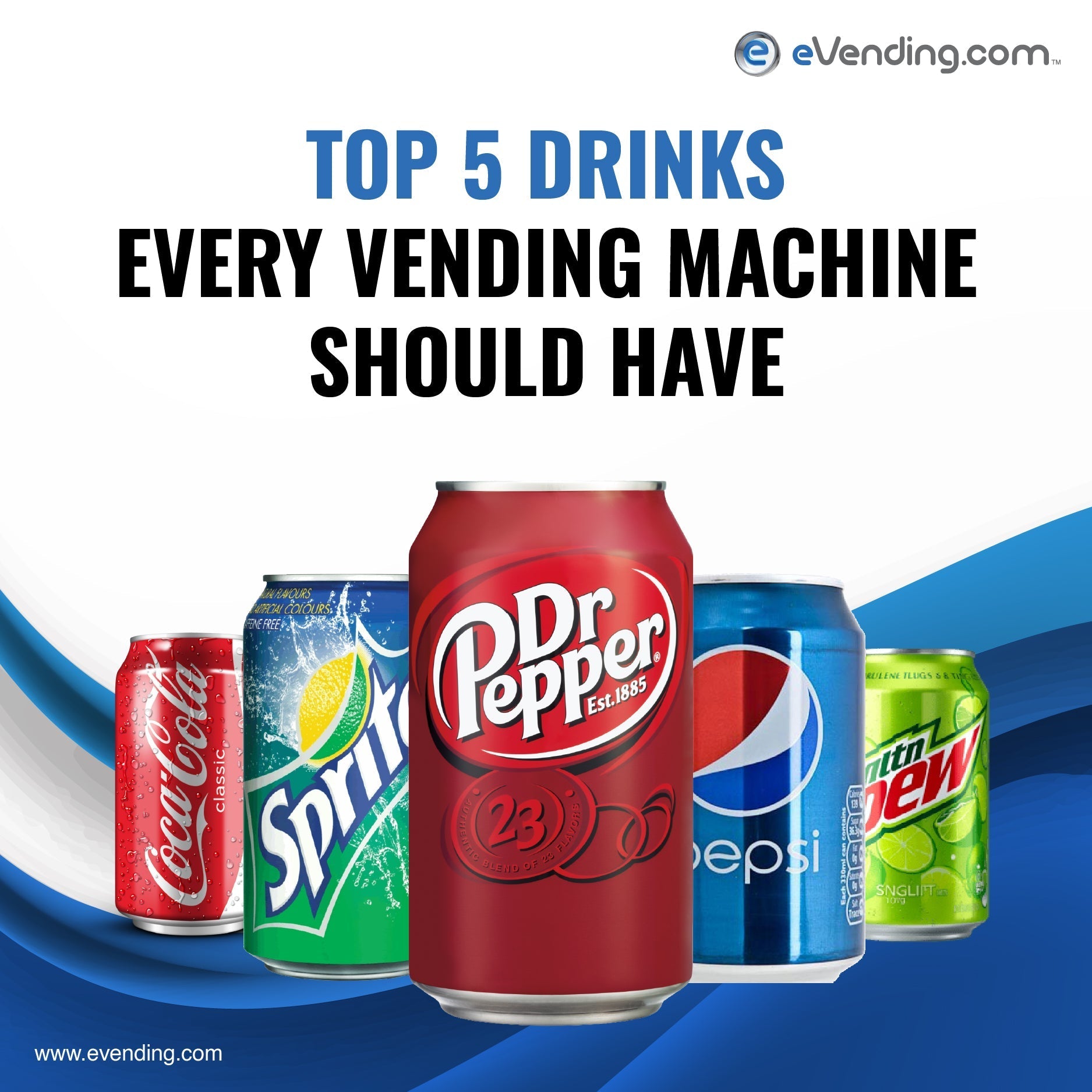Top 5 Drinks Every Vending Machine Should Have
