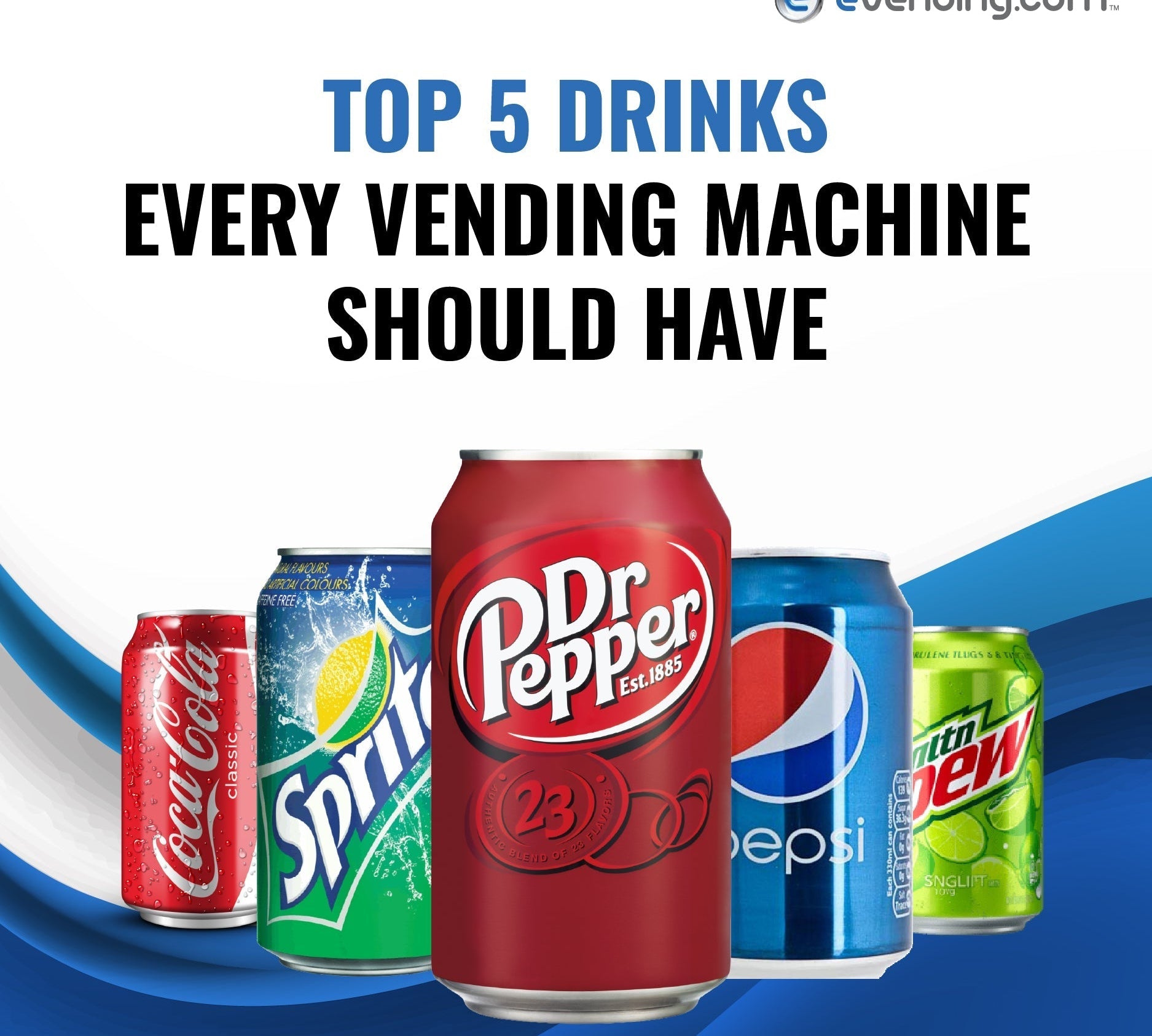 Top 5 Drinks Every Vending Machine Should Have