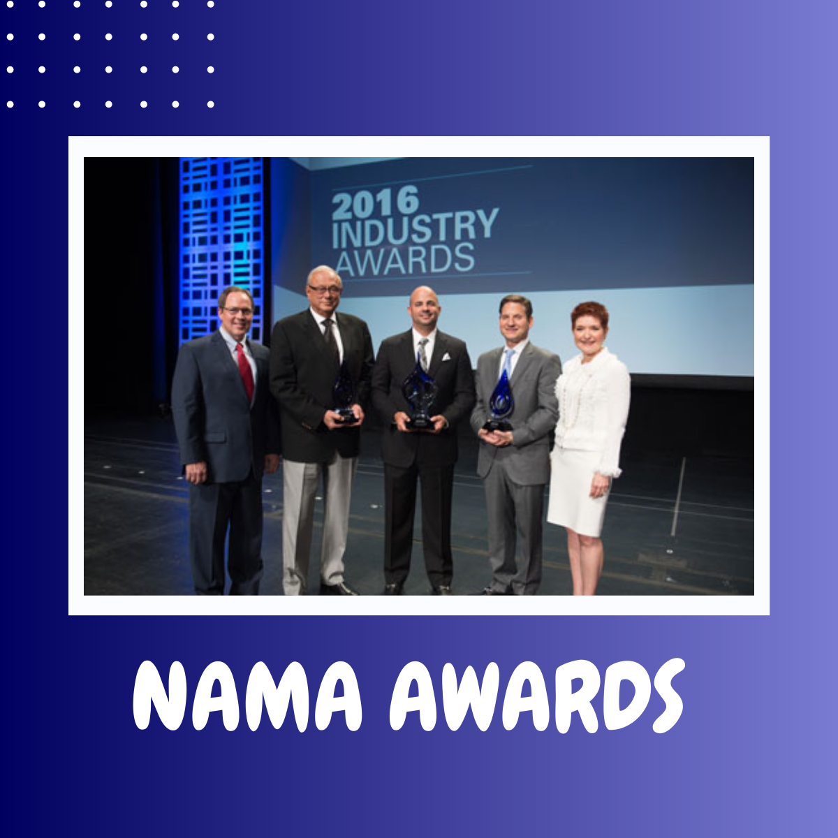 THE NATIONAL AUTOMATIC MERCHANDISING ASSOCIATION (NAMA) AWARDS ART WITTERN ALLIED MEMBER OF THE YEAR