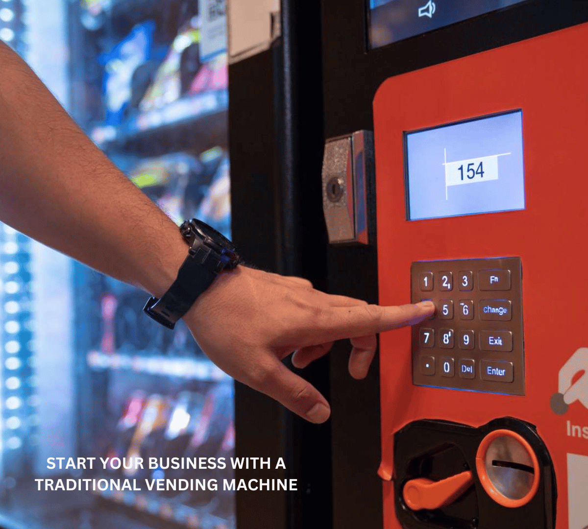 START YOUR BUSINESS WITH A TRADITIONAL VENDING MACHINE