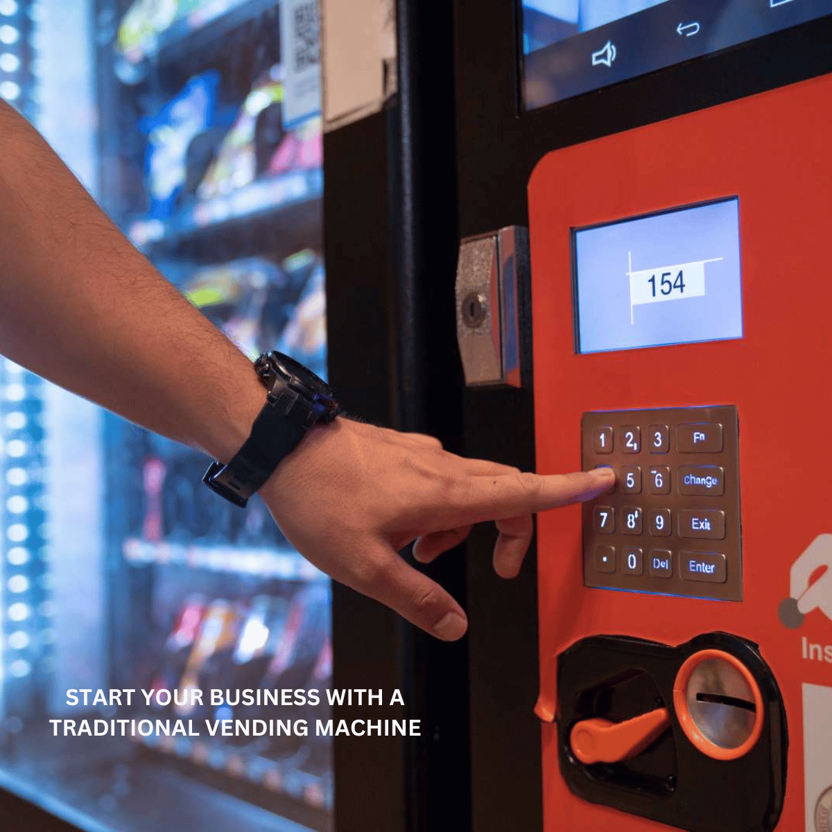 START YOUR BUSINESS WITH A TRADITIONAL VENDING MACHINE