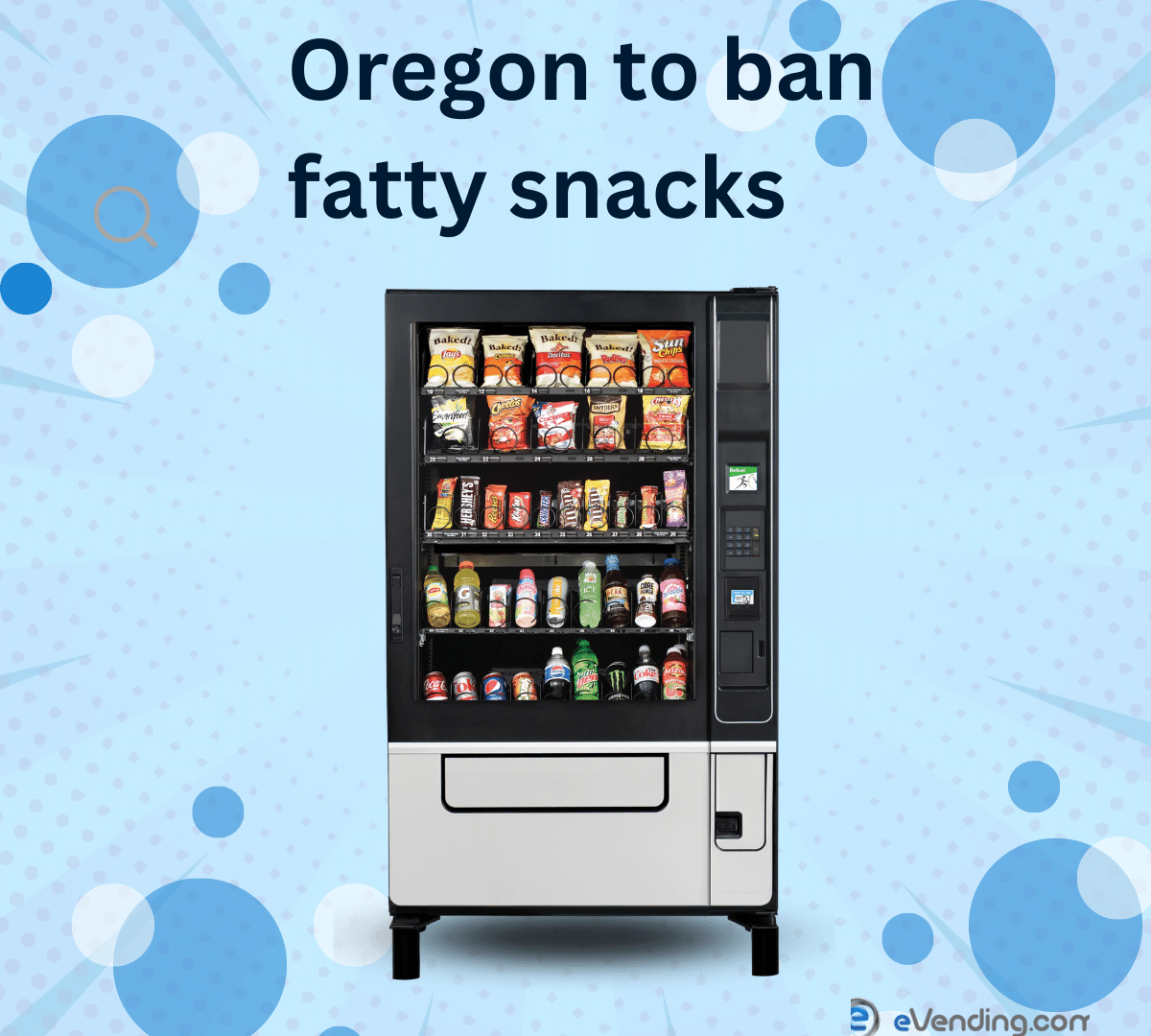OREGON TRIES TO CUT DOWN VENDING MACHINE CONTENTS