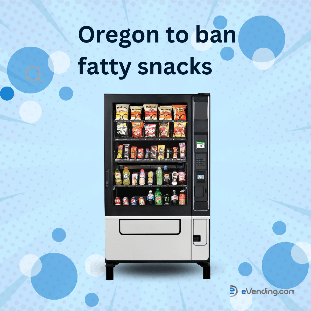 OREGON TRIES TO CUT DOWN VENDING MACHINE CONTENTS