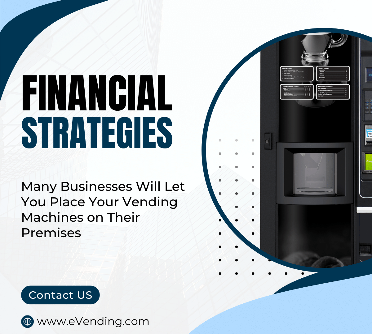 VENDING MACHINES CAN BE VERY PROFITABLE