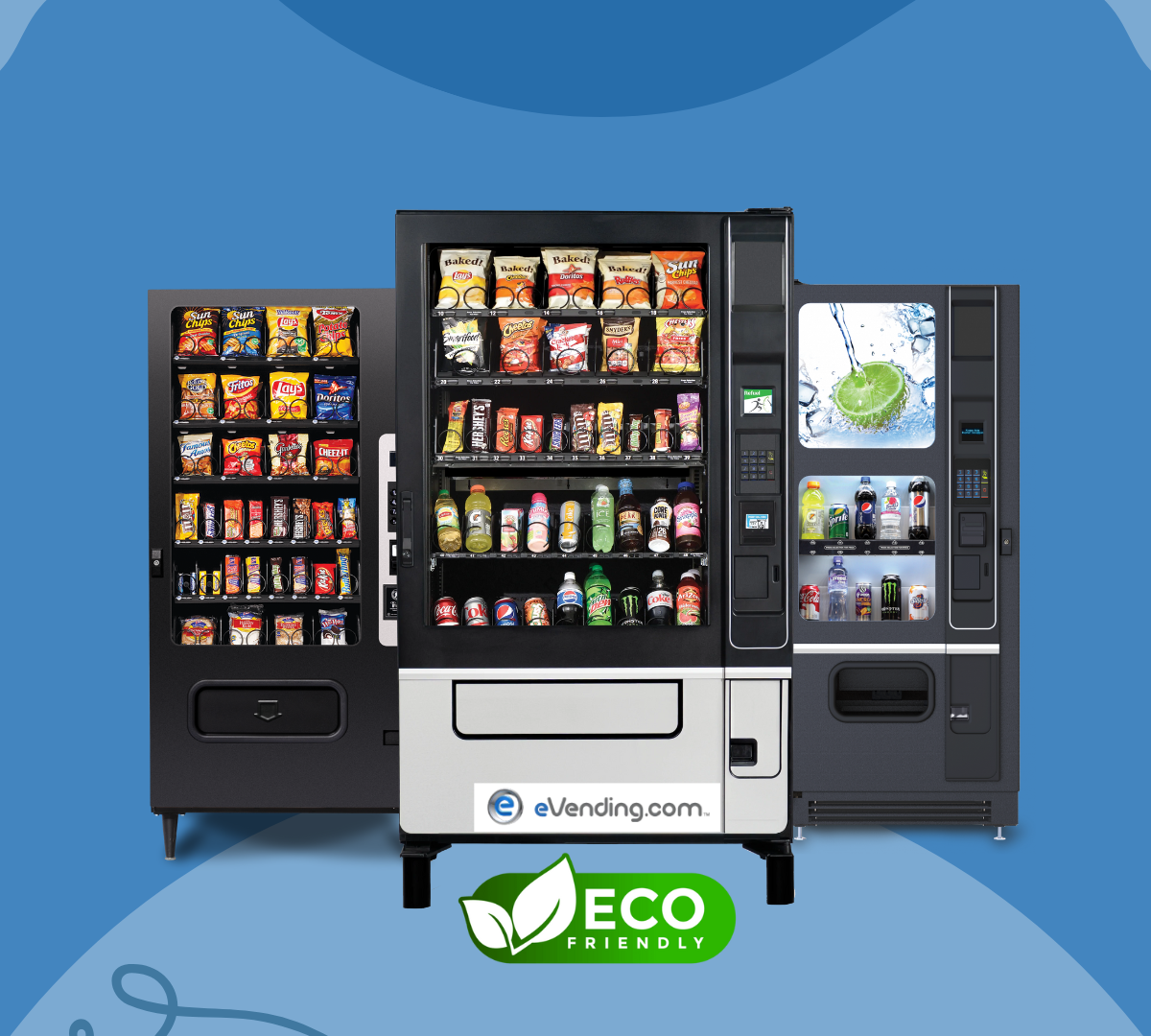 WE HAVE A VARIETY OF VENDING MACHINES FOR SALE
