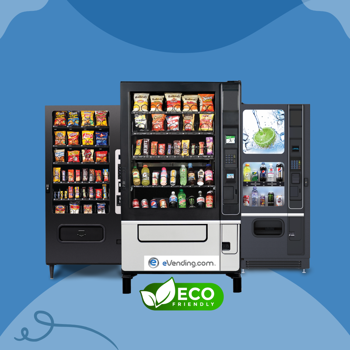 WE HAVE A VARIETY OF VENDING MACHINES FOR SALE