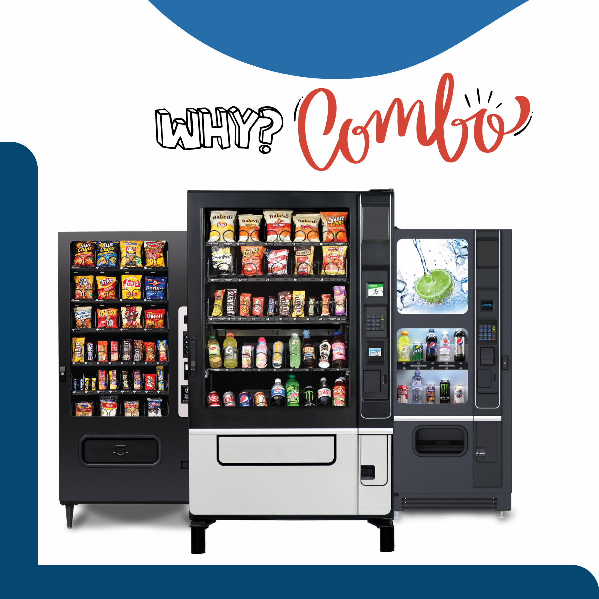 WHY CONSIDER A COMBO VENDING MACHINE?