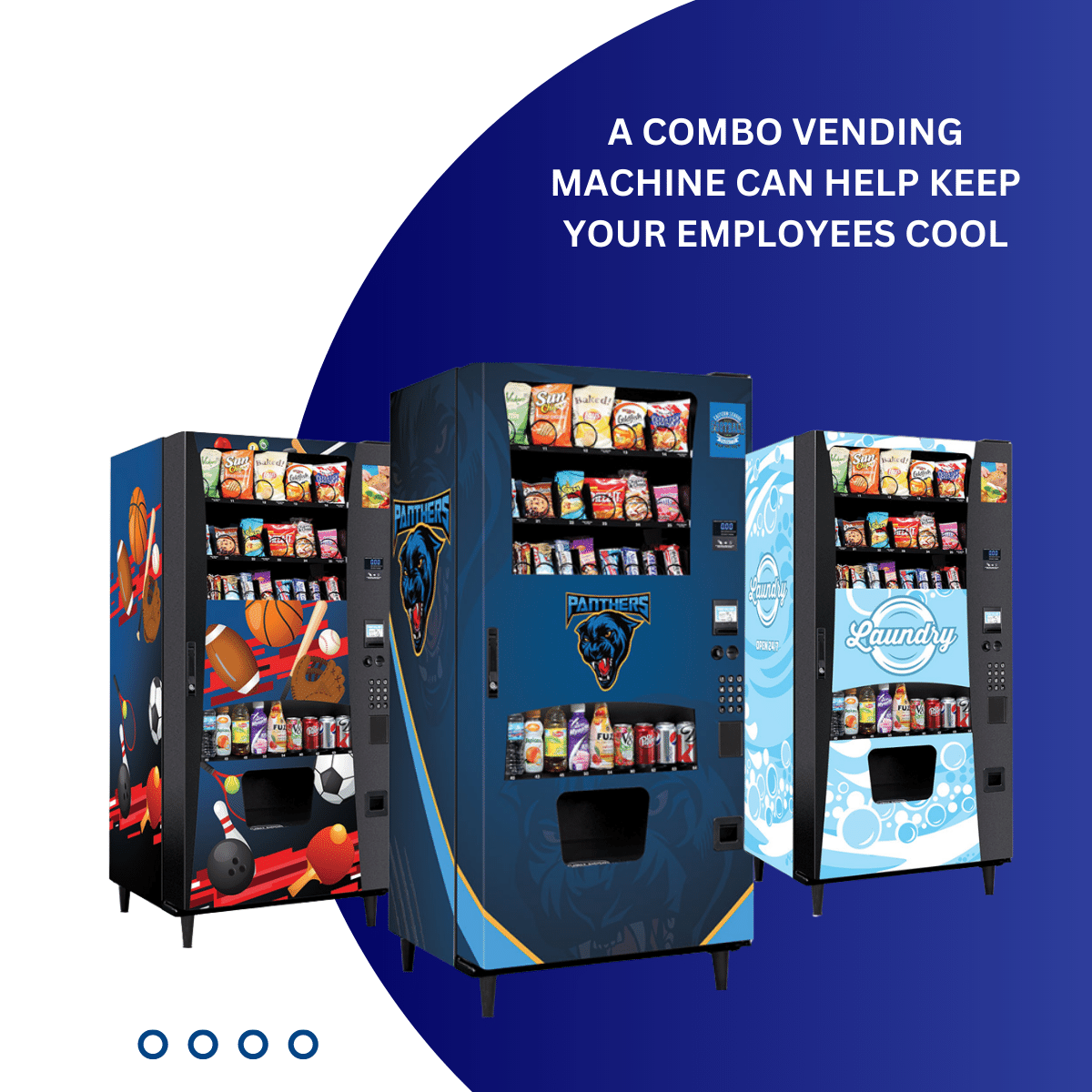 A COMBO VENDING MACHINE CAN HELP KEEP YOUR EMPLOYEES COOL