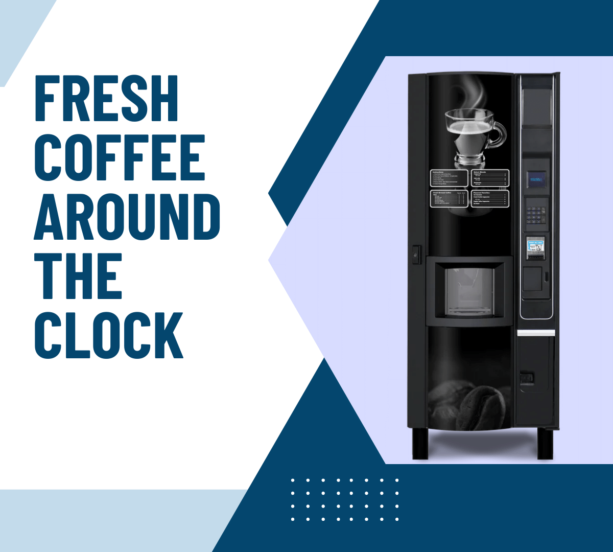 FRESH COFFEE AROUND THE CLOCK