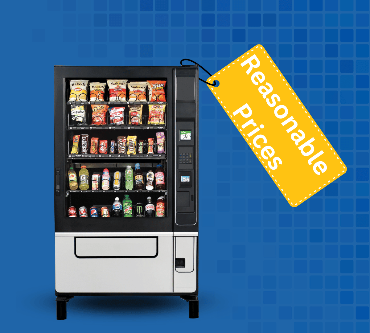 WHERE CAN I GO TO BUY VENDING MACHINES AT REASONABLE PRICES?