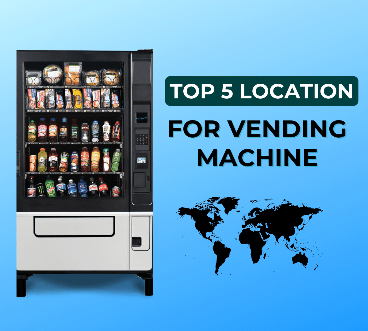 THE TOP 5 LOCATIONS FOR VENDING MACHINE TRENDS FOR 2023