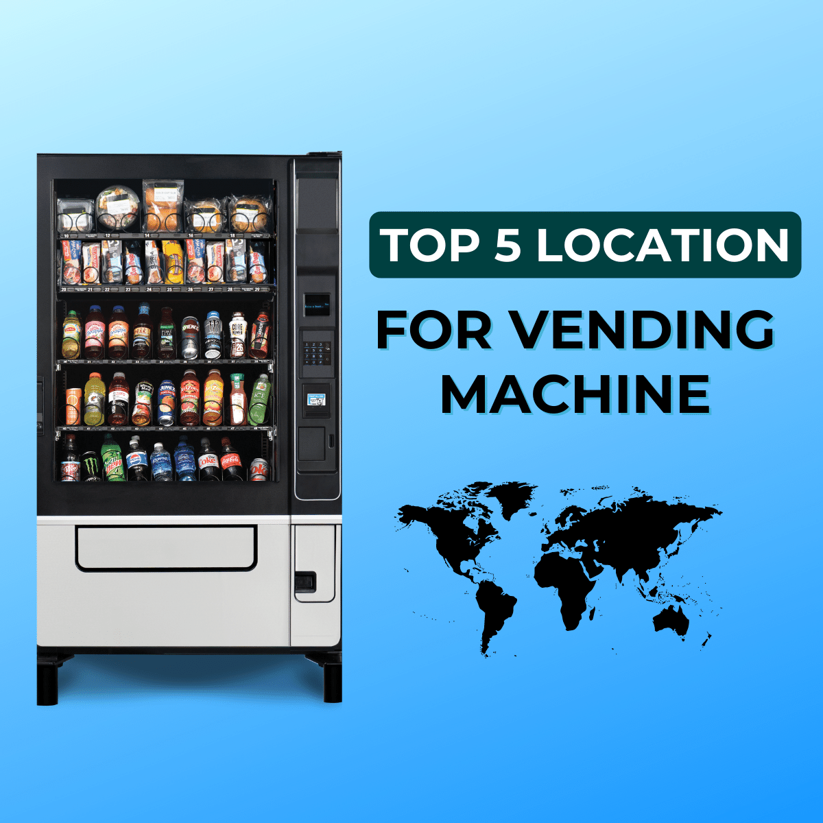 THE TOP 5 LOCATIONS FOR VENDING MACHINE TRENDS FOR 2023