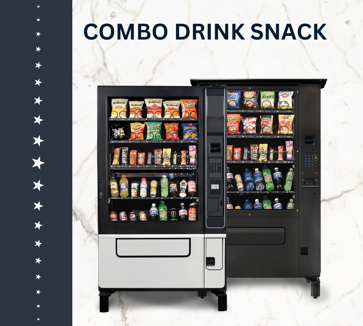 COMBO DRINK SNACK MACHINE SERVICE