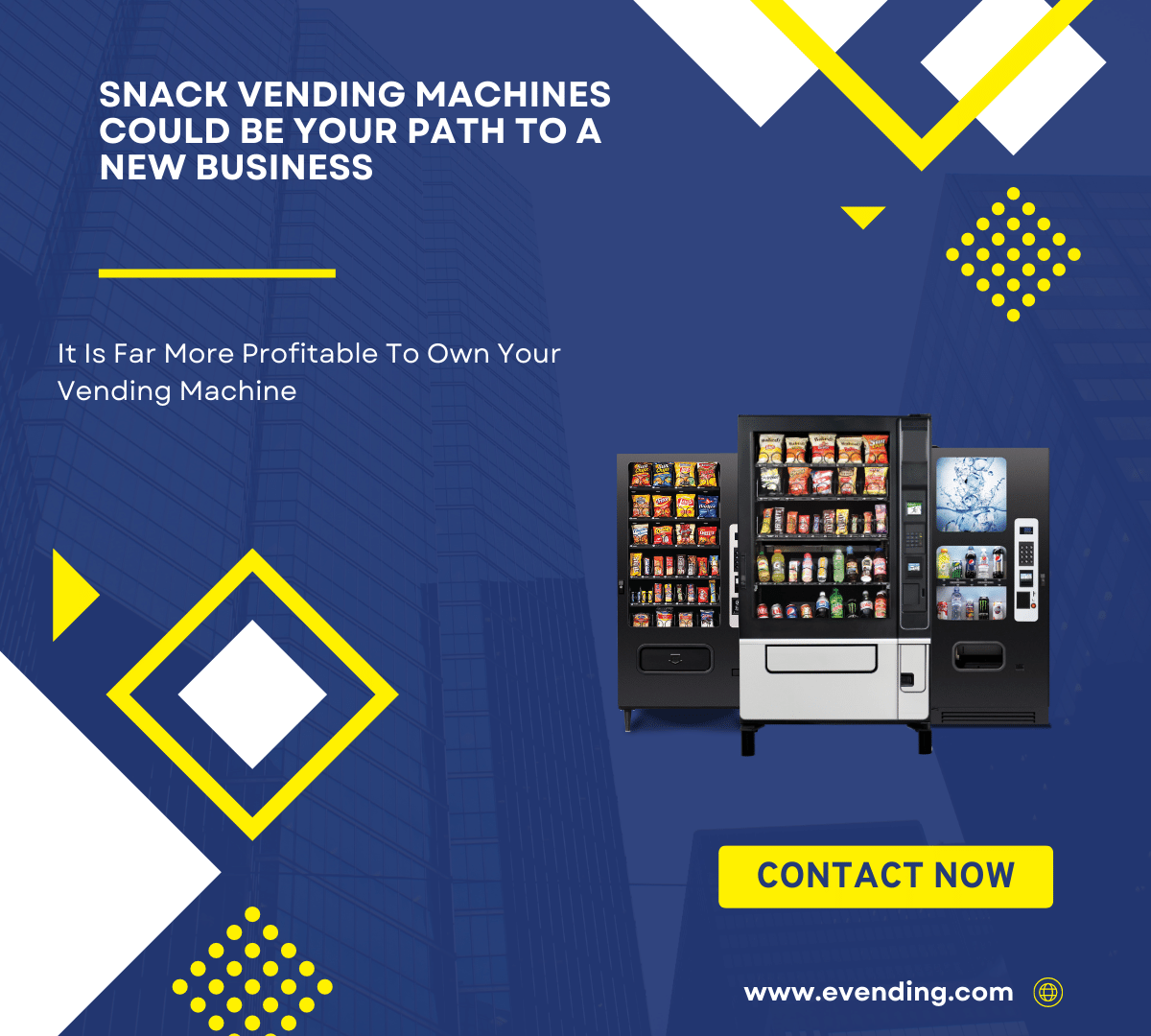 HAVE YOU BEEN LOOKING FOR A VENDING MACHINE FOR YOUR BUSINESS?
