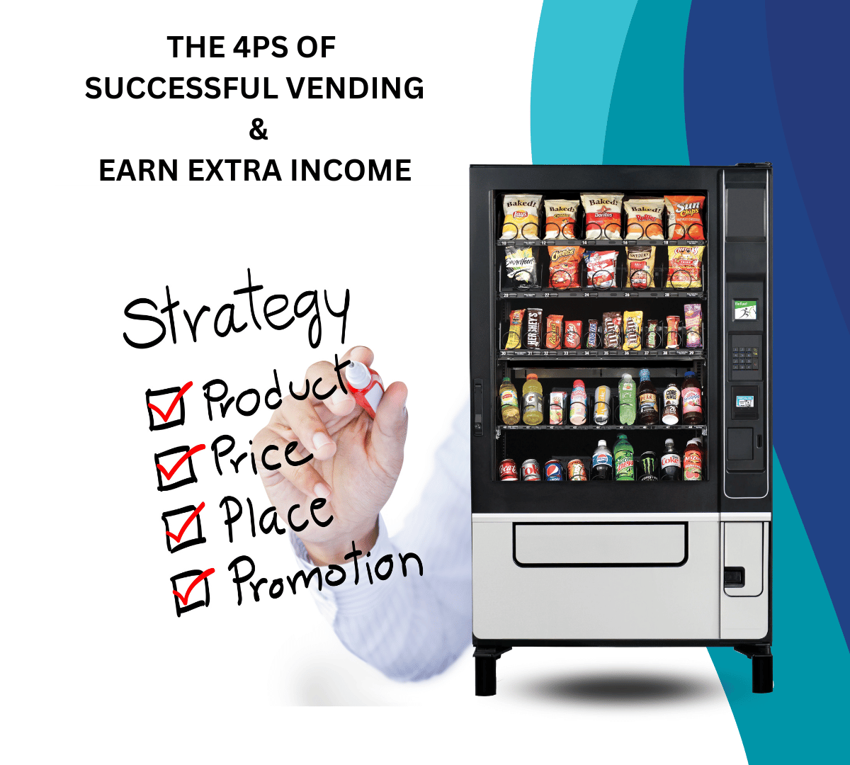 SNACK VENDING MACHINES CAN HELP YOU EARN EXTRA INCOME