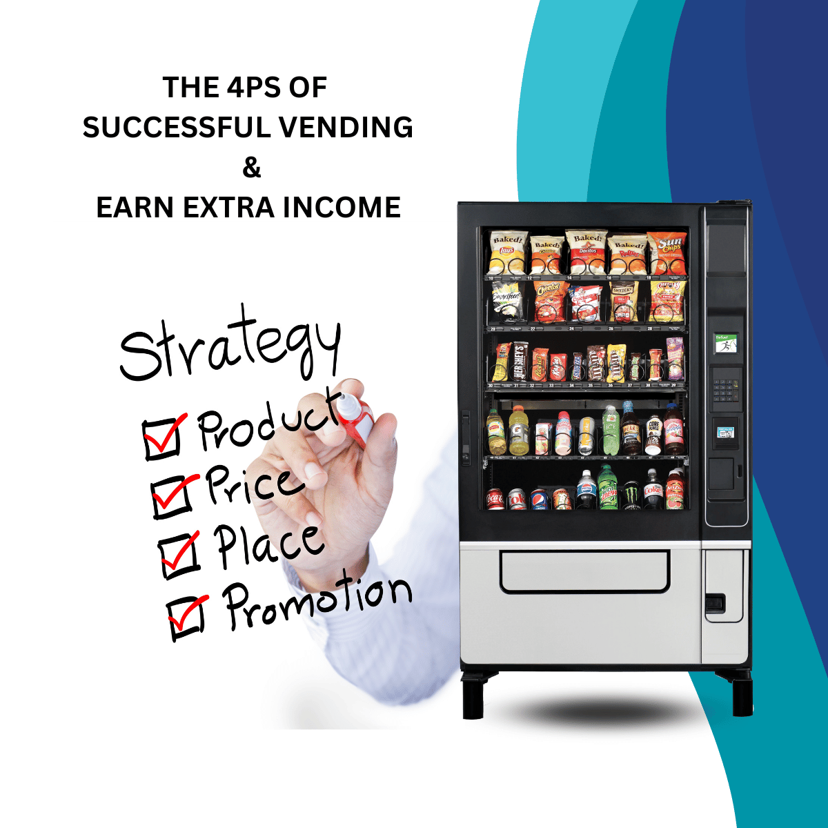SNACK VENDING MACHINES CAN HELP YOU EARN EXTRA INCOME