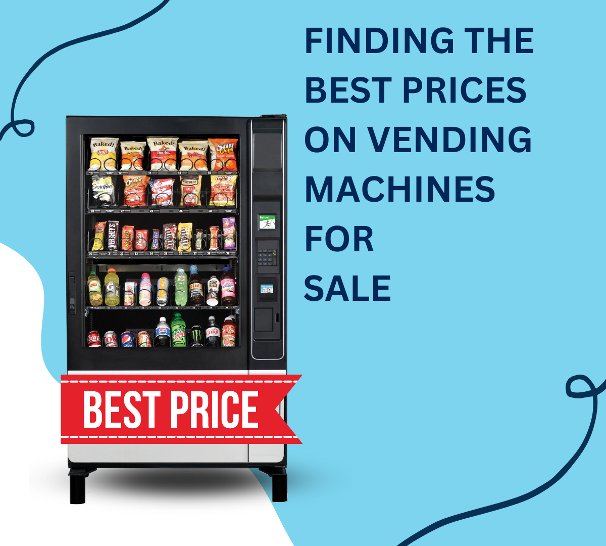 FINDING THE BEST PRICES ON VENDING MACHINES FOR SALE