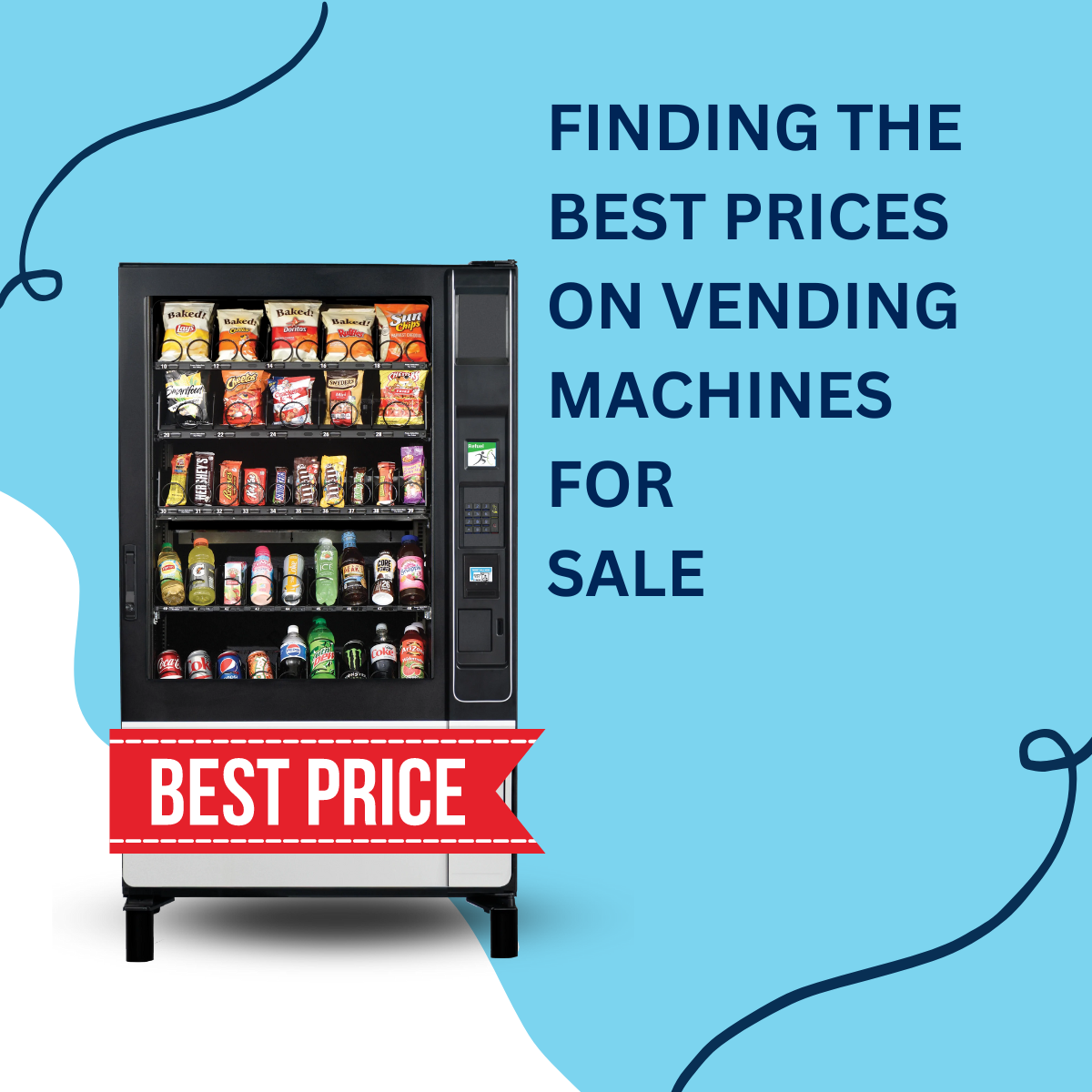 FINDING THE BEST PRICES ON VENDING MACHINES FOR SALE