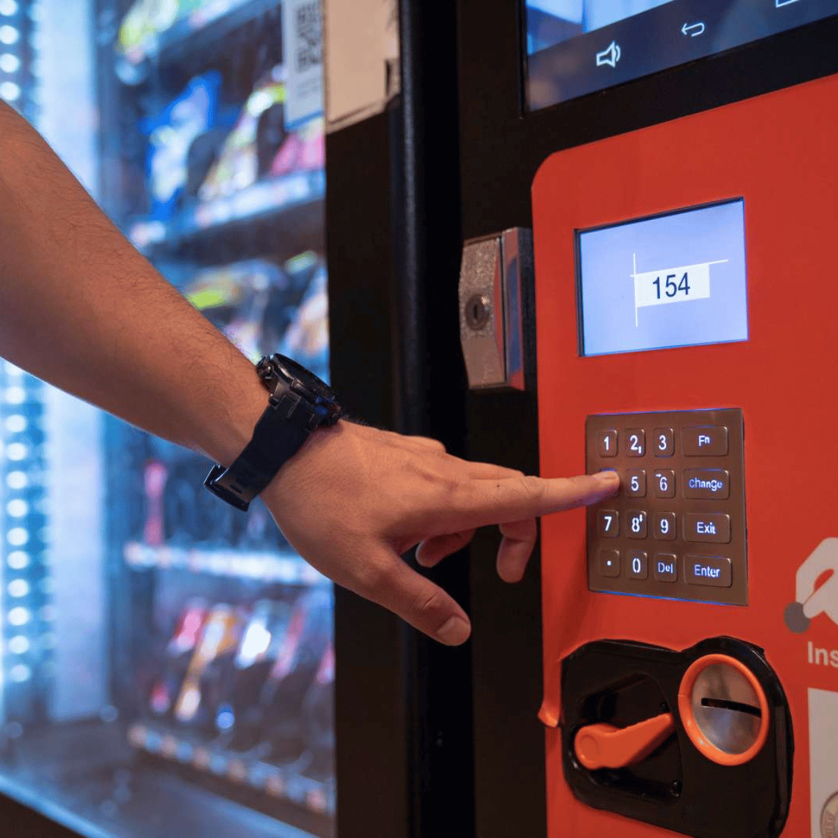 TODAY’S VENDING MACHINES TAKE MORE THAN COINS