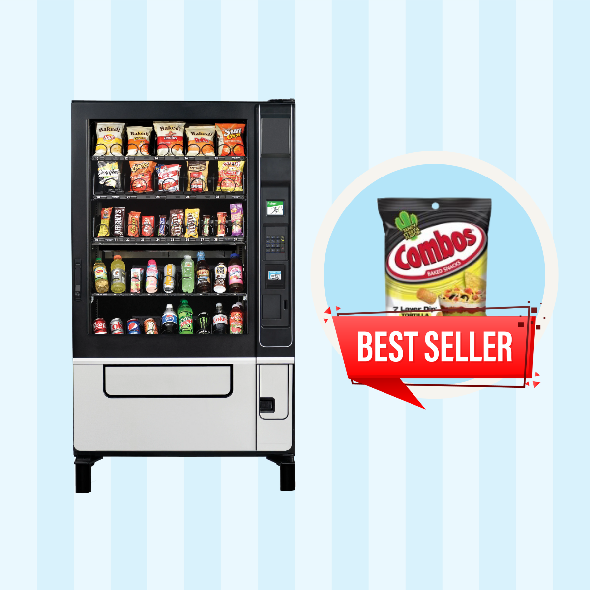 New 'Combos' Flavor Sure to Be a Hit in Combo Vending Machine
