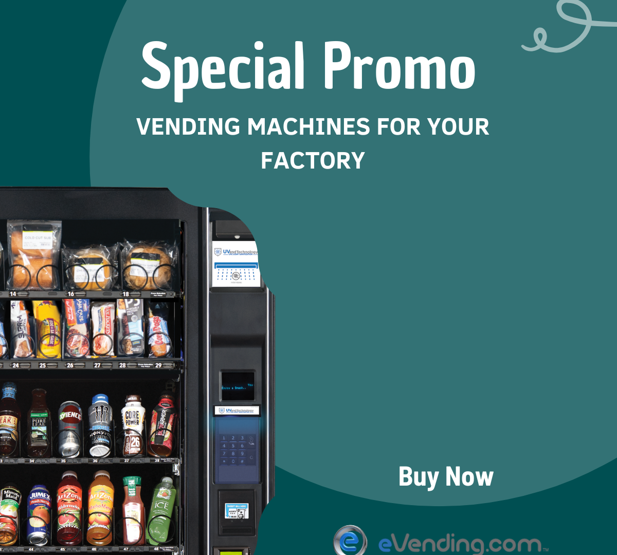 WHERE ARE YOU GOING TO BUY VENDING MACHINES FOR YOUR FACTORY?