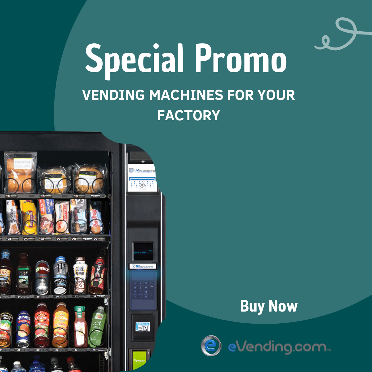WHERE ARE YOU GOING TO BUY VENDING MACHINES FOR YOUR FACTORY?
