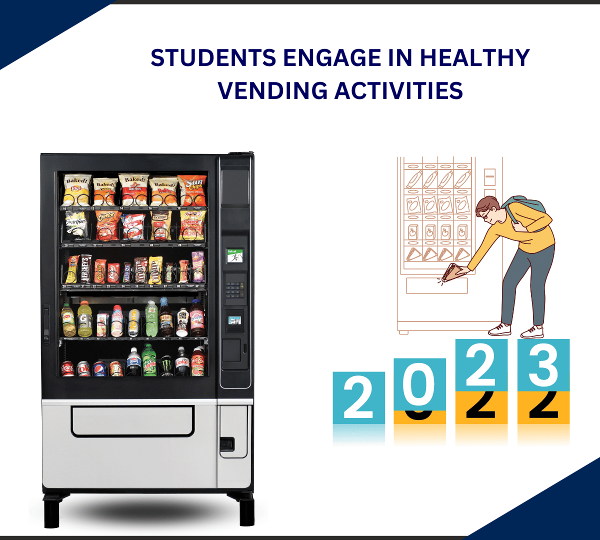 VENDING IN THE NEWS: STUDENTS ENGAGE IN HEALTHY VENDING ACTIVITIES