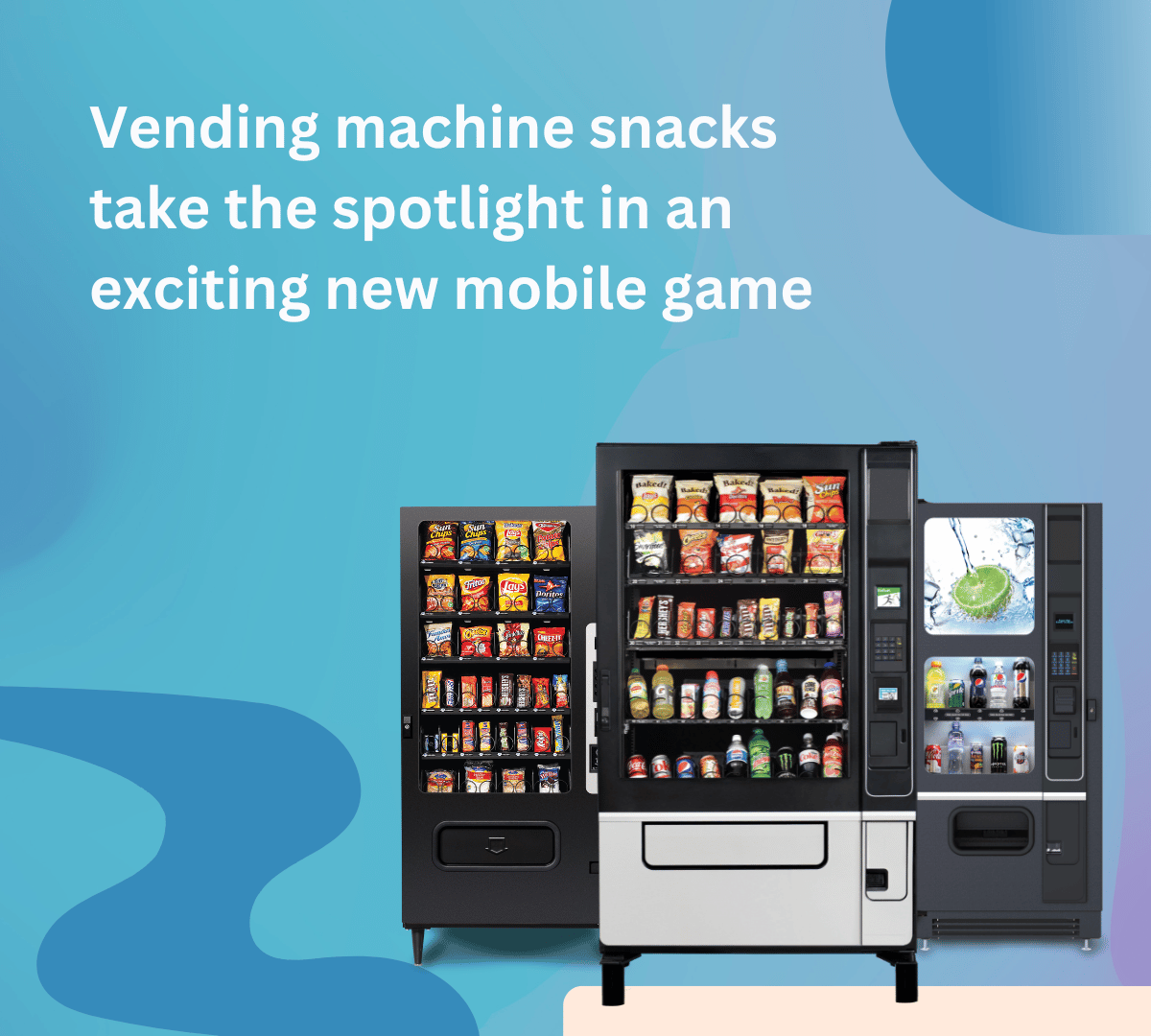 VENDING MACHINE SNACKS ARE THE STARS OF NEW MOBILE GAME