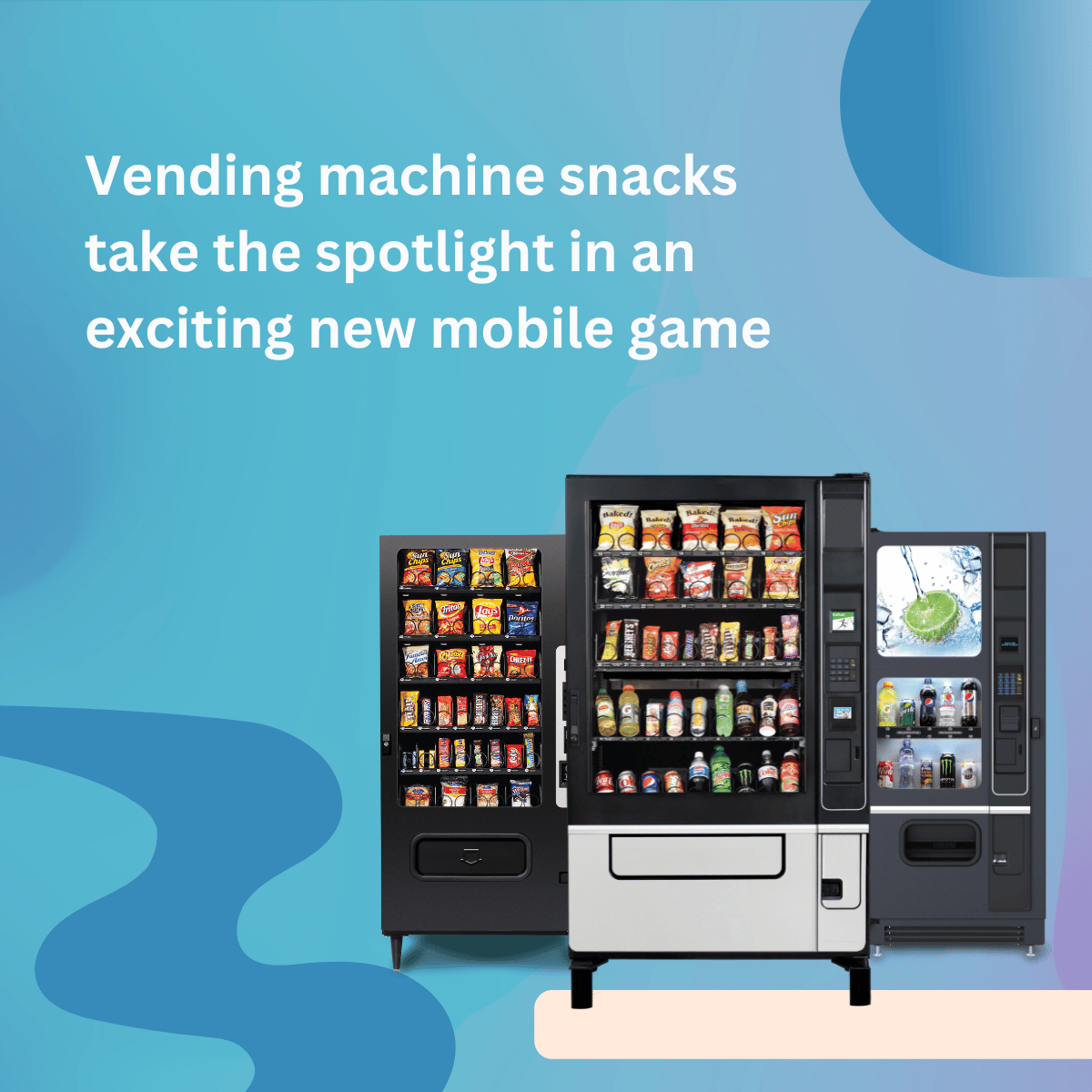 VENDING MACHINE SNACKS ARE THE STARS OF NEW MOBILE GAME