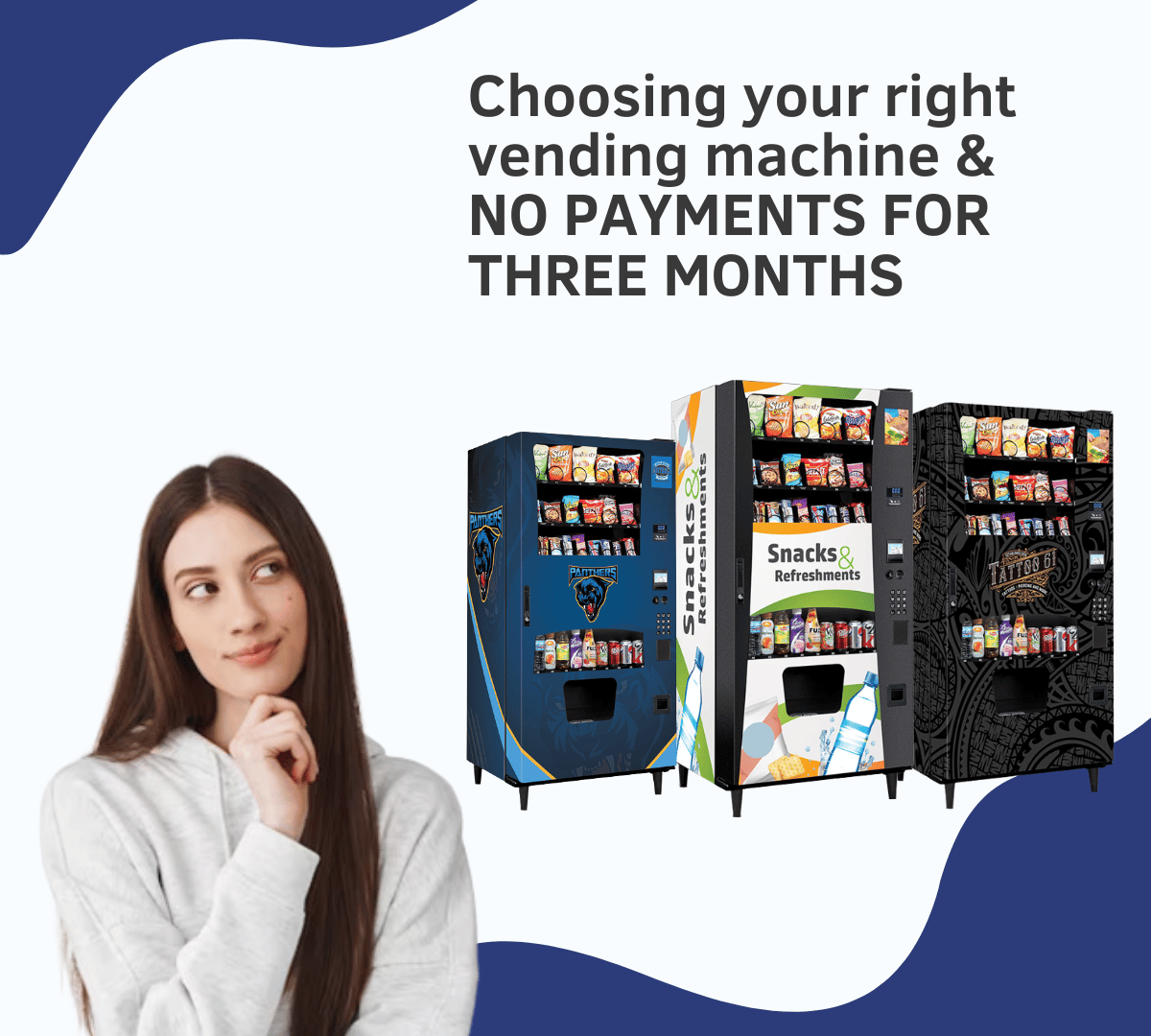NO PAYMENTS FOR THREE MONTHS