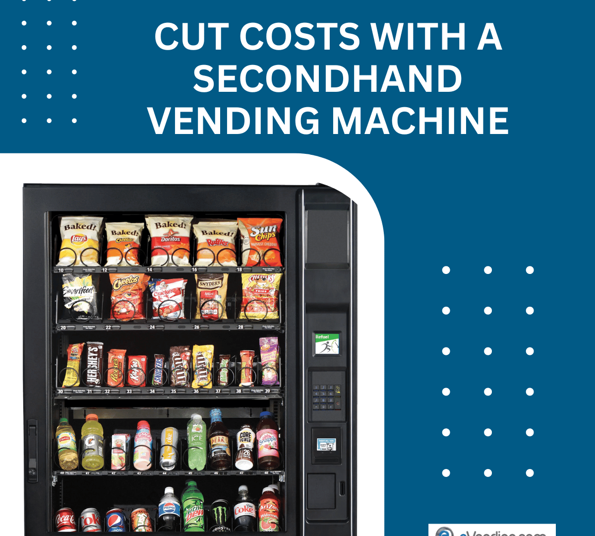 DO YOU REALLY NEED TO SPEND THE MONEY ON A BRAND NEW VENDING MACHINE?