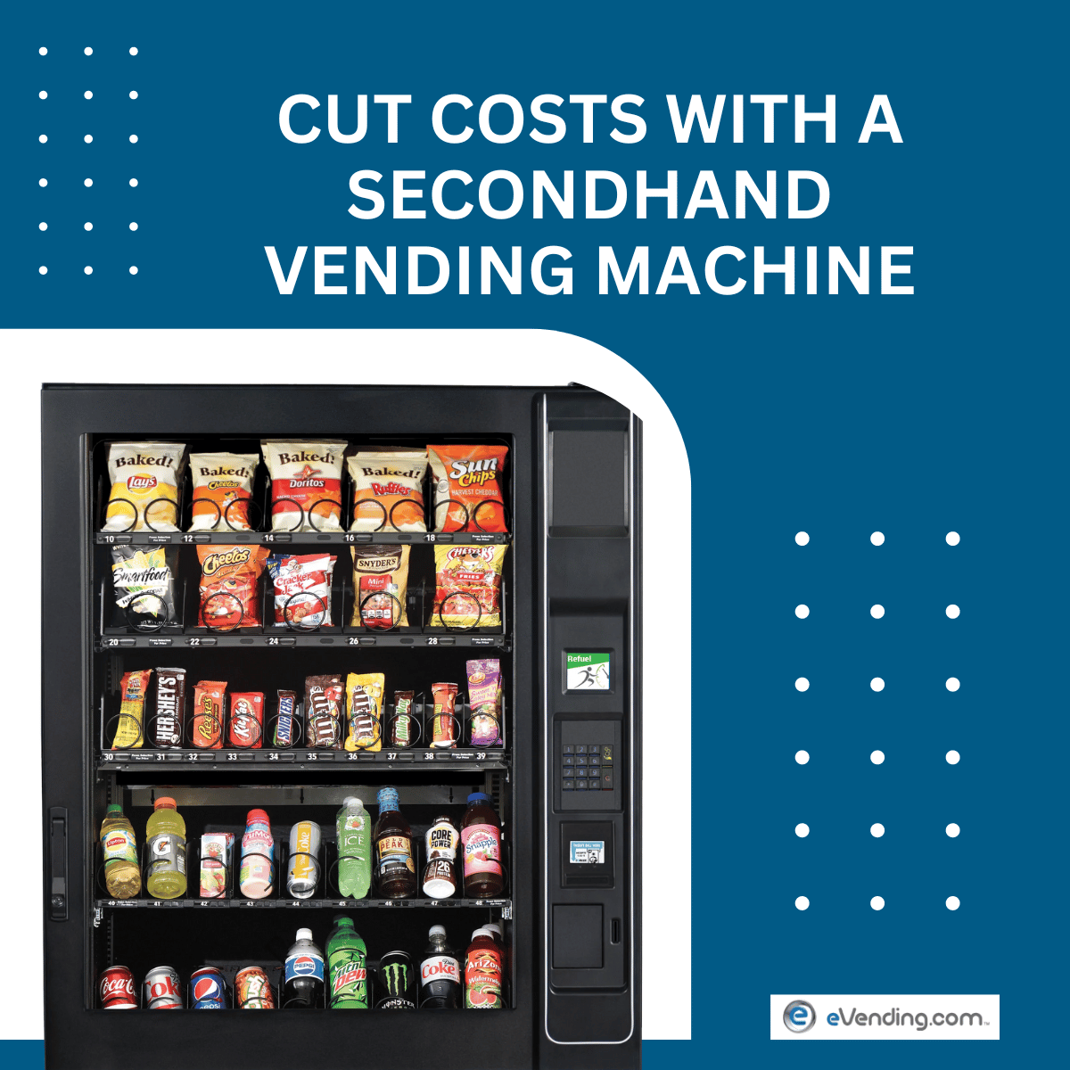 DO YOU REALLY NEED TO SPEND THE MONEY ON A BRAND NEW VENDING MACHINE?