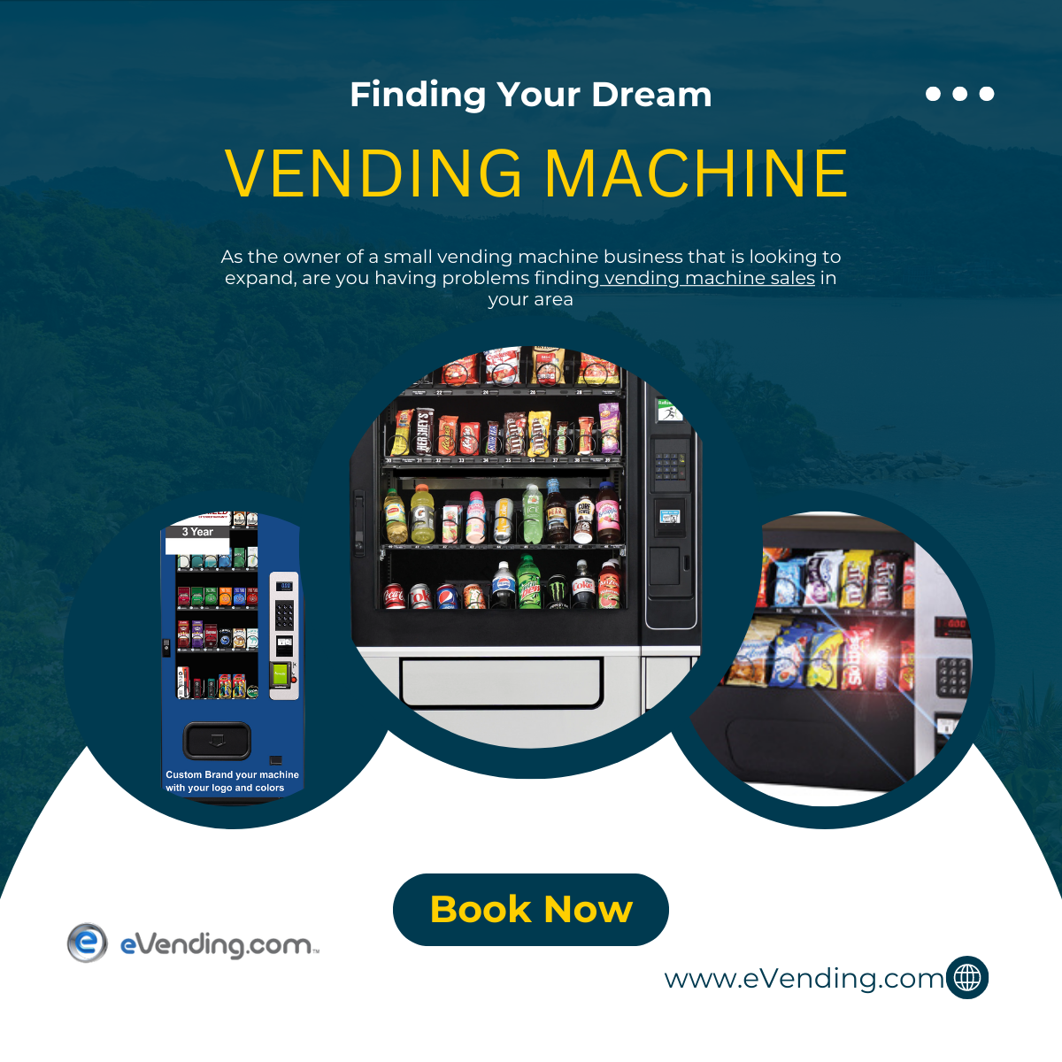 ARE YOU HAVING PROBLEMS FINDING VENDING MACHINE SALES IN YOUR AREA?