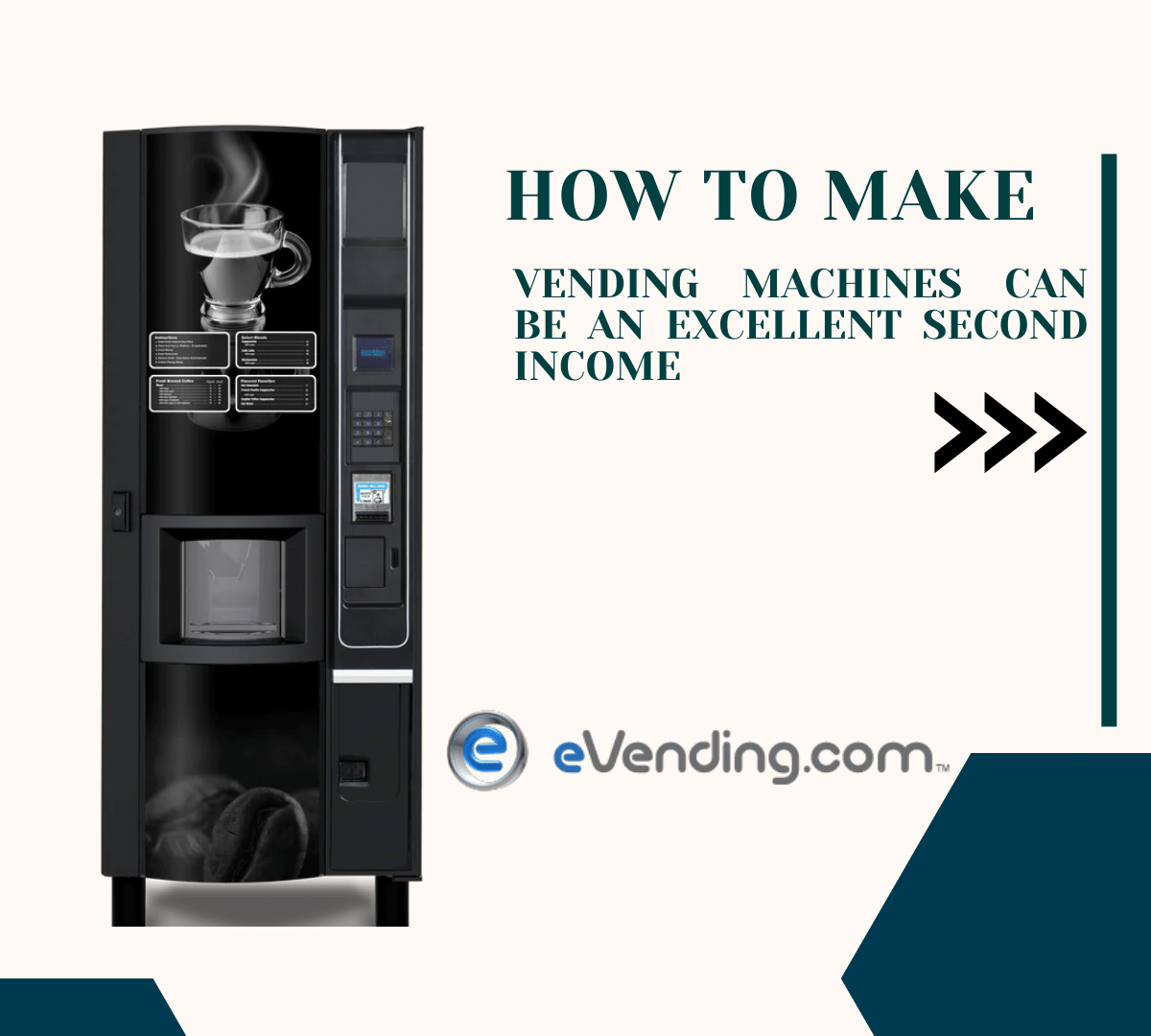 SNACK VENDING MACHINES CAN BE AN EXCELLENT SECOND INCOME