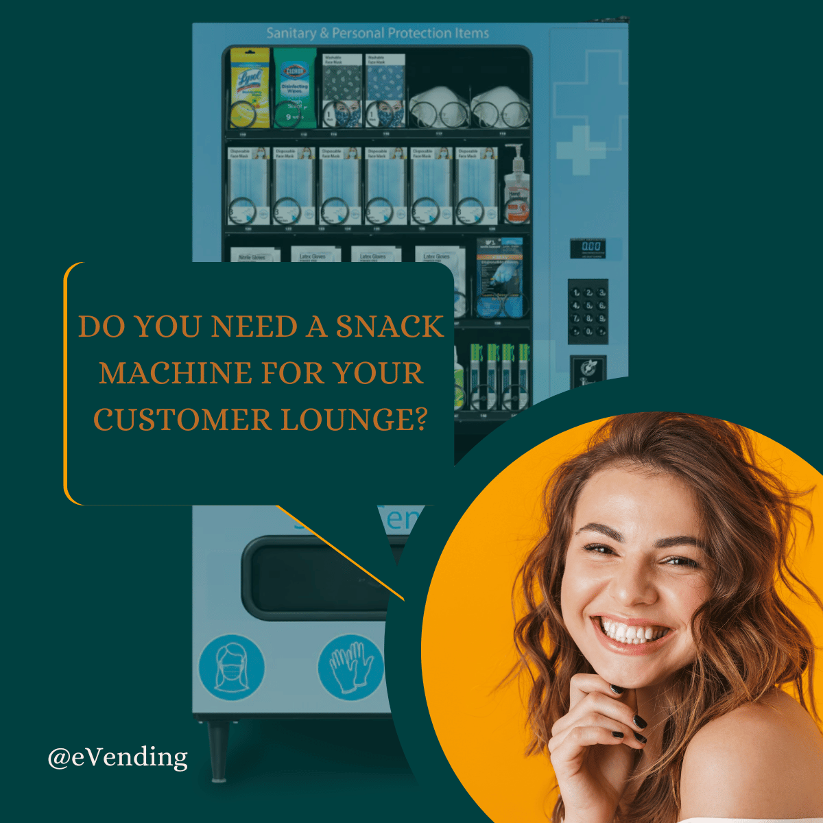 ARE YOU LOOKING FOR A VENDING MACHINE FOR YOUR CUSTOMER LOUNGE?
