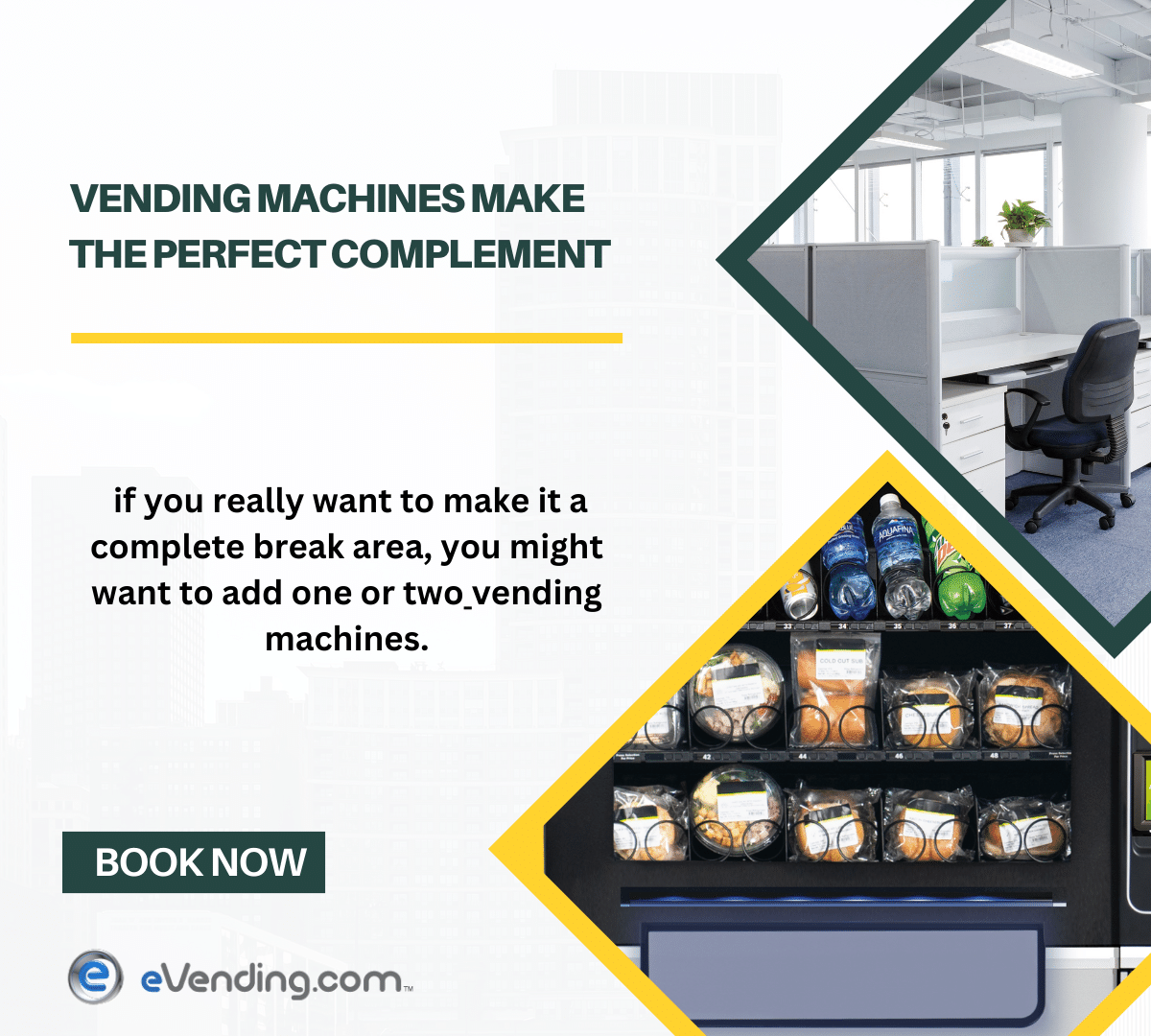 ARE YOU INTERESTED IN BUYING SNACK VENDING MACHINES FOR YOUR FACTORY BREAK ROOMS?