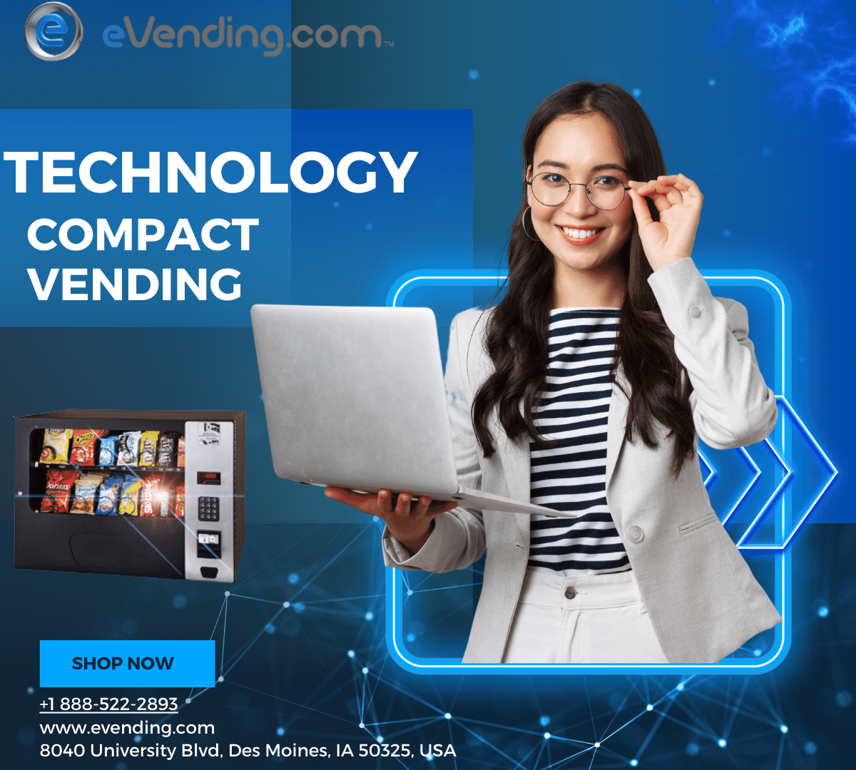 A COMPACT TABLE TOP VENDING MACHINE