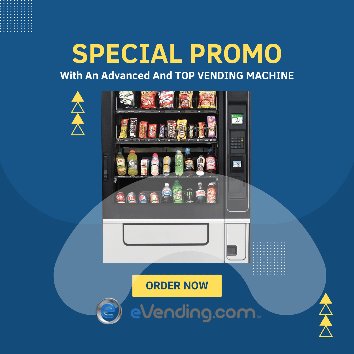 A TABLE TOP VENDING MACHINE IS PERFECT FOR YOUR BREAK ROOM