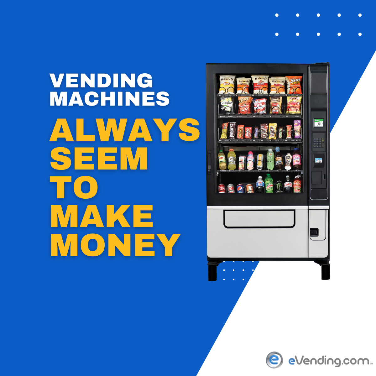 ADD A SNACK MACHINE TO YOUR WAITING AREA