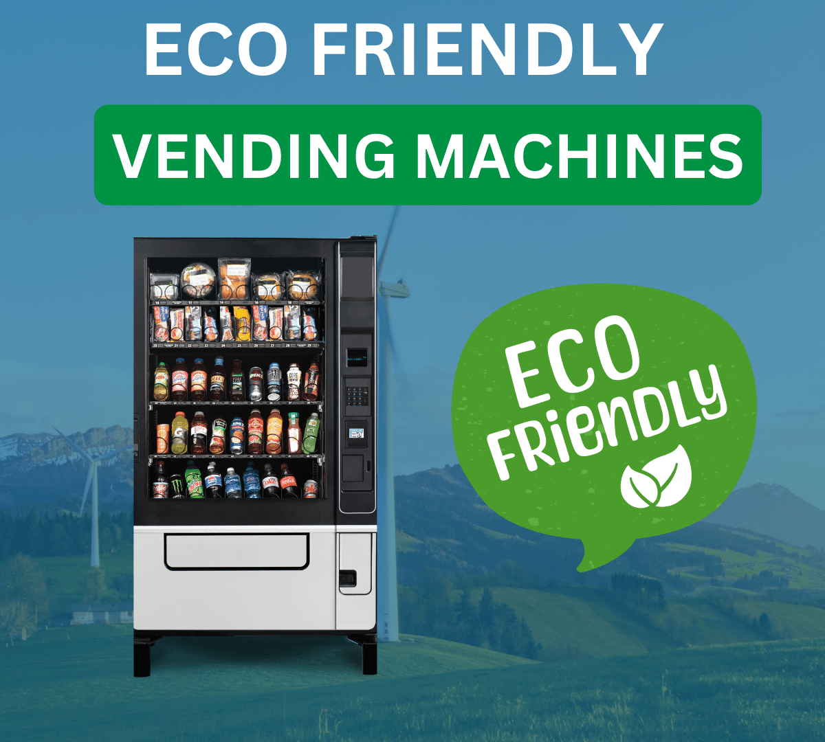 EARTH DAY- ECO-FRIENDLY VENDING MACHINES, VENDING SUSTAINABILITY