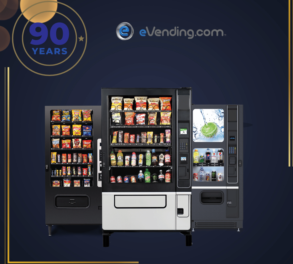 90 YEARS OF VENDING MACHINE EXPERIENCE
