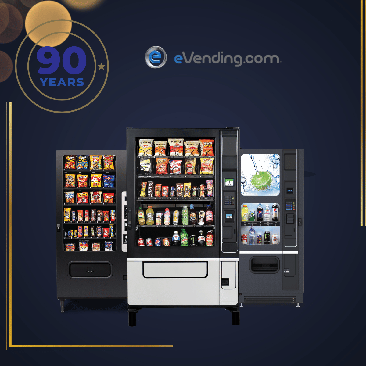 90 YEARS OF VENDING MACHINE EXPERIENCE