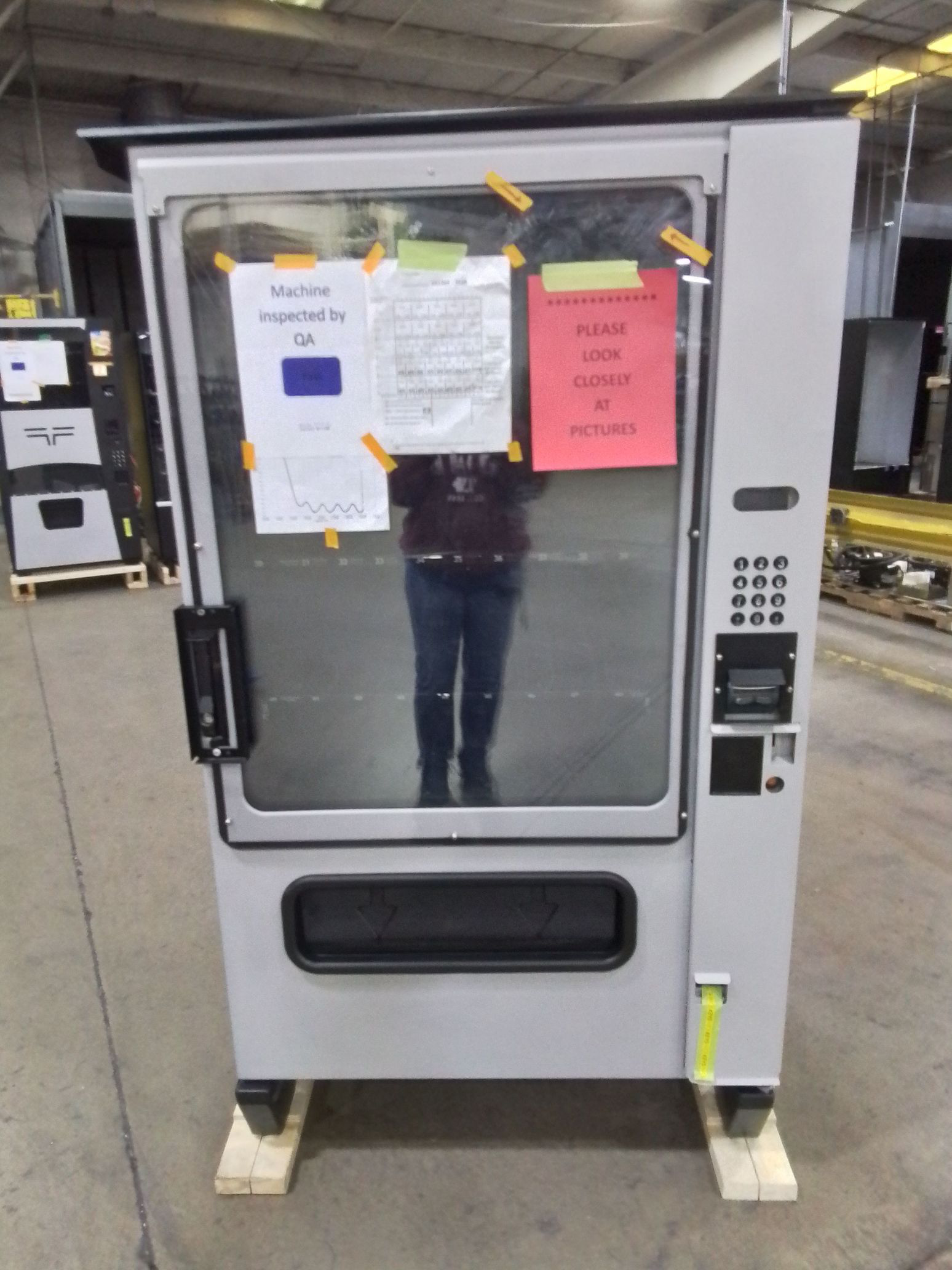 USI 38-Selection High Security Outdoor Combination Vending Machine - Used